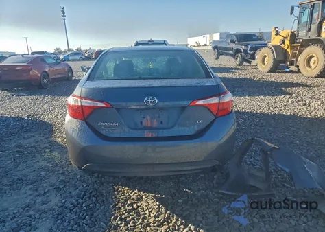 2015 Toyota Corolla L from USA, damaged, VIN 2T1BURHE9FC299827